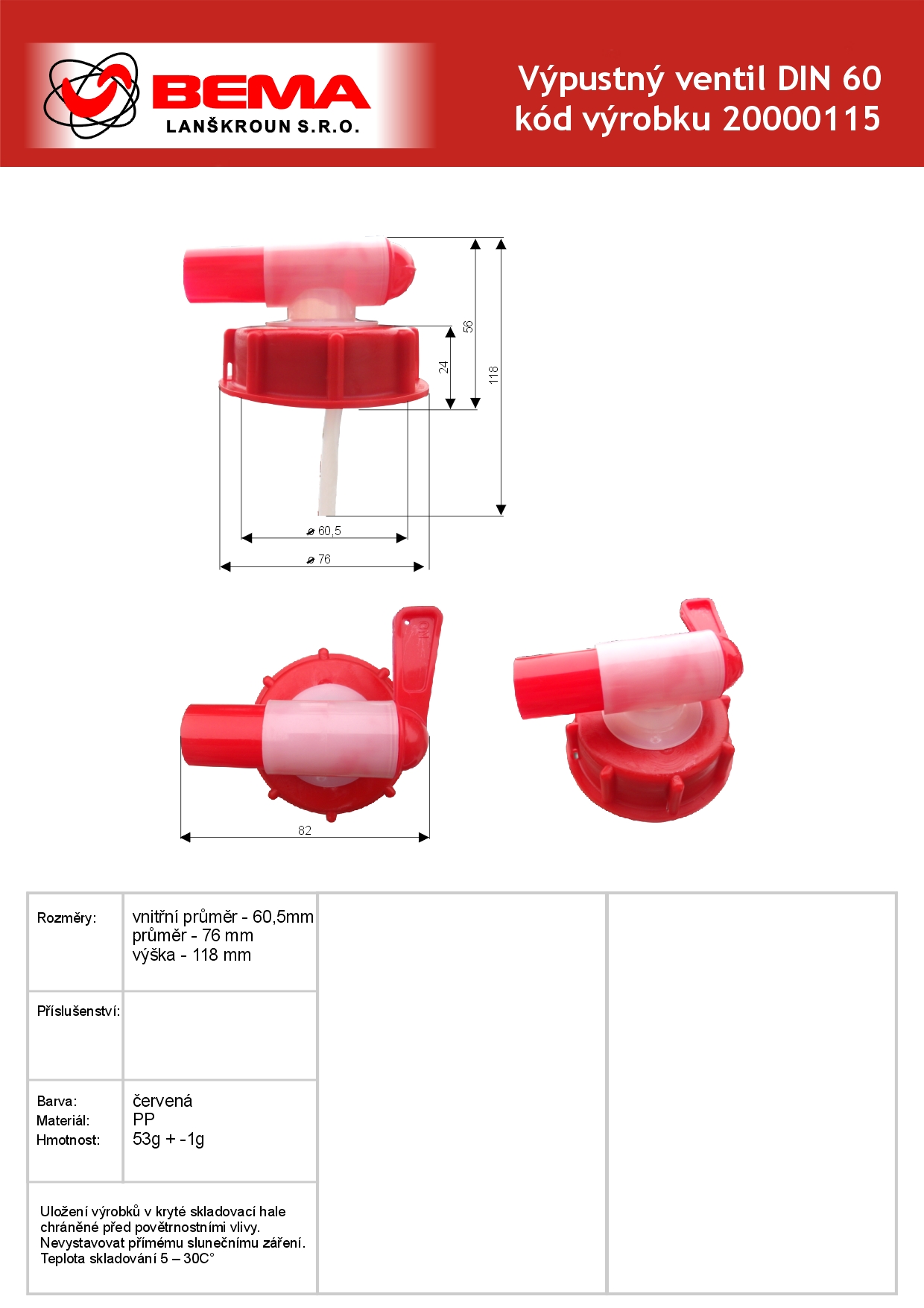 vypustny ventil DIN60 25-6-2024